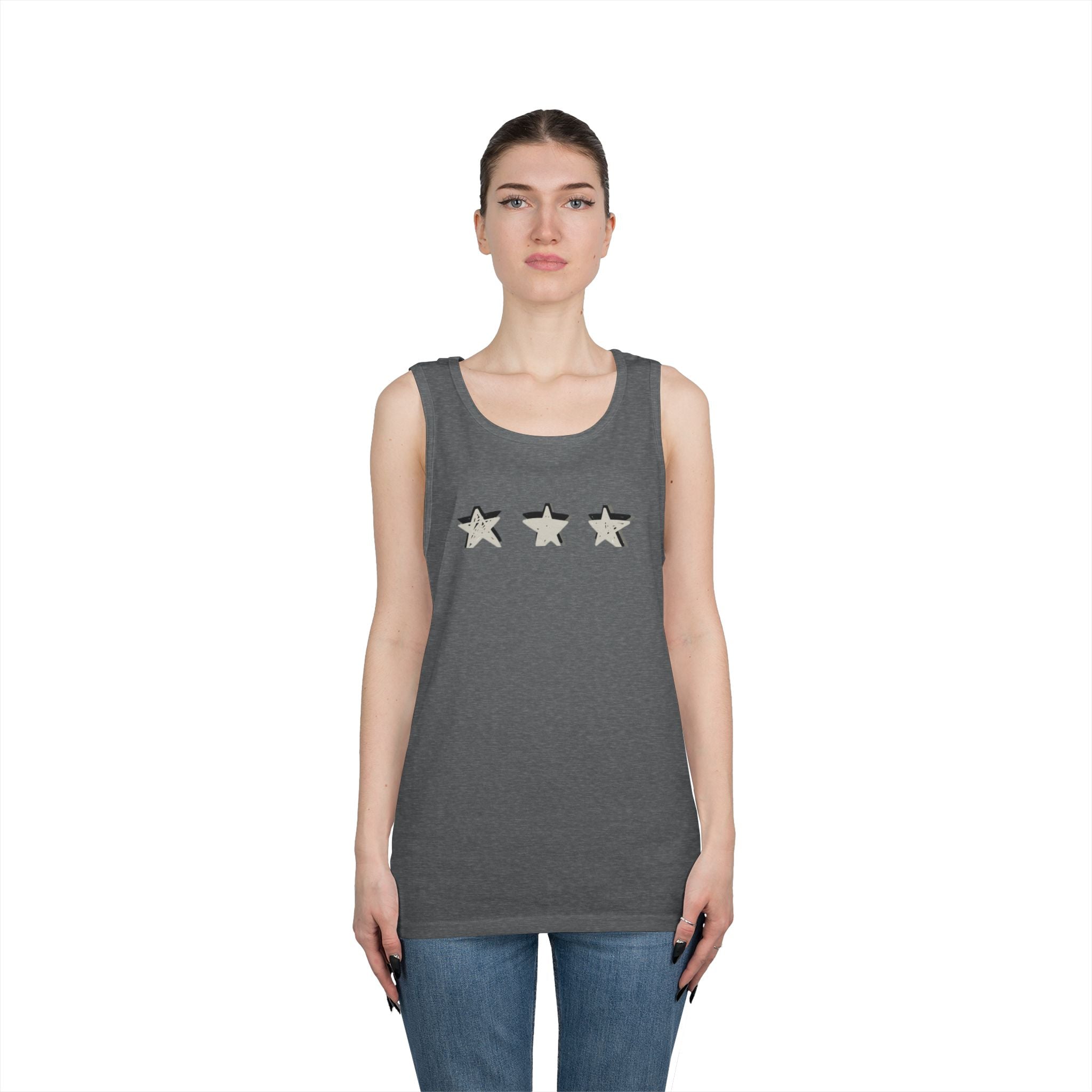 3 Star Heavy Cotton Tank Top
