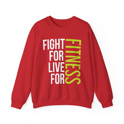 Fight For Live For Fitness Sweat-shirt unisexe 