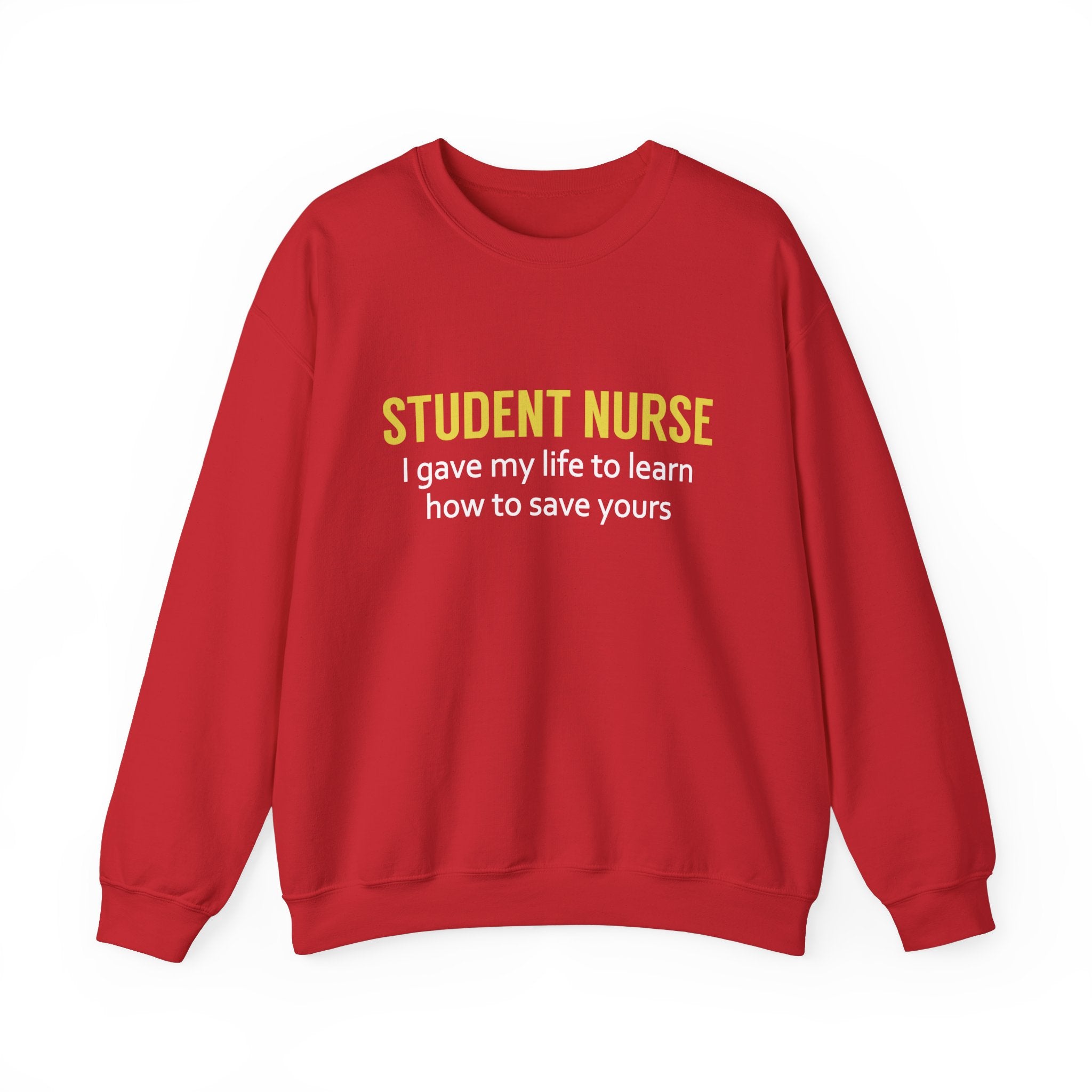 Sweat-shirt unisexe étudiant infirmière 