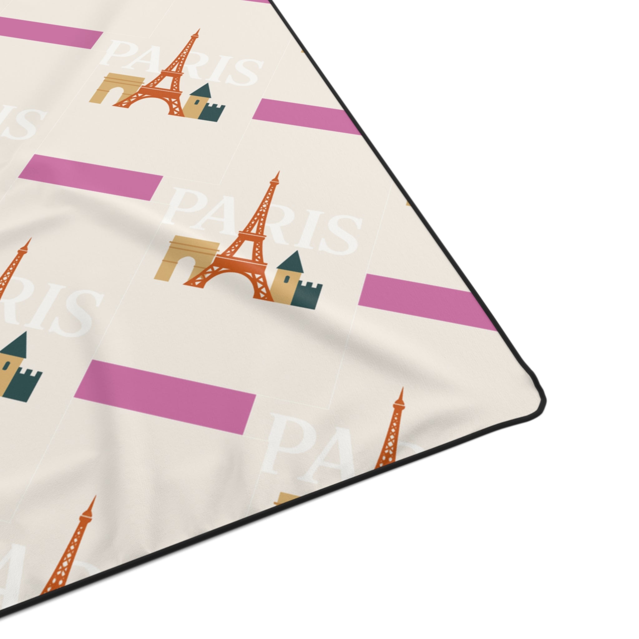 Cozy Parisian Blanket, Soft Throw Blanket for Home Decor, Eiffel Tower Blanket, Gift for Travelers, Cute Blanket for Couples Printify