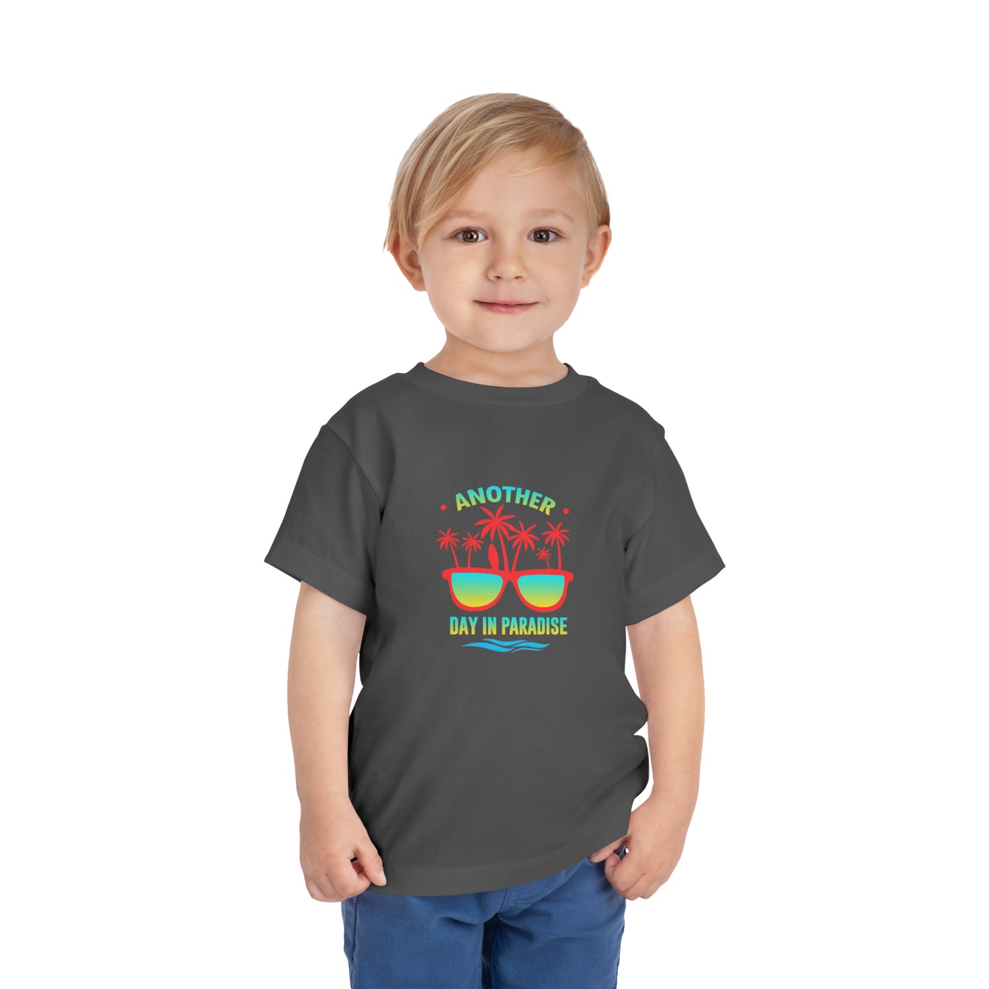 T-shirt pour tout-petits Un autre jour au paradis 