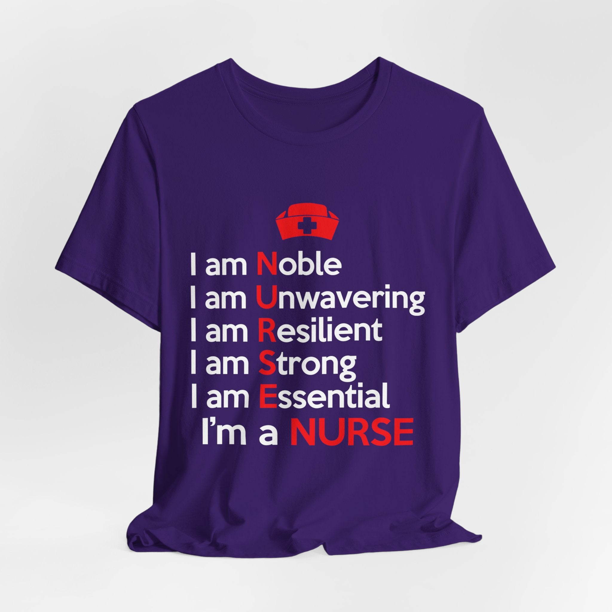 Je suis noble, je suis un tee-shirt unisexe inébranlable 