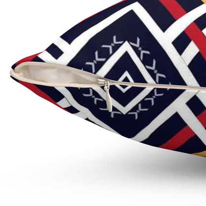 Spun Polyester Square Pillow