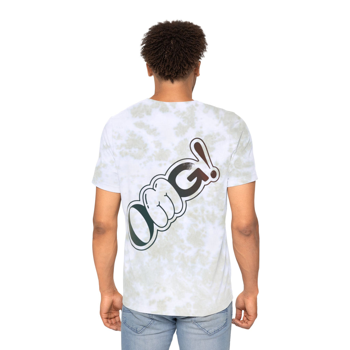 OMG!Rabit FWD Fashion Tie-Dyed T-Shirt