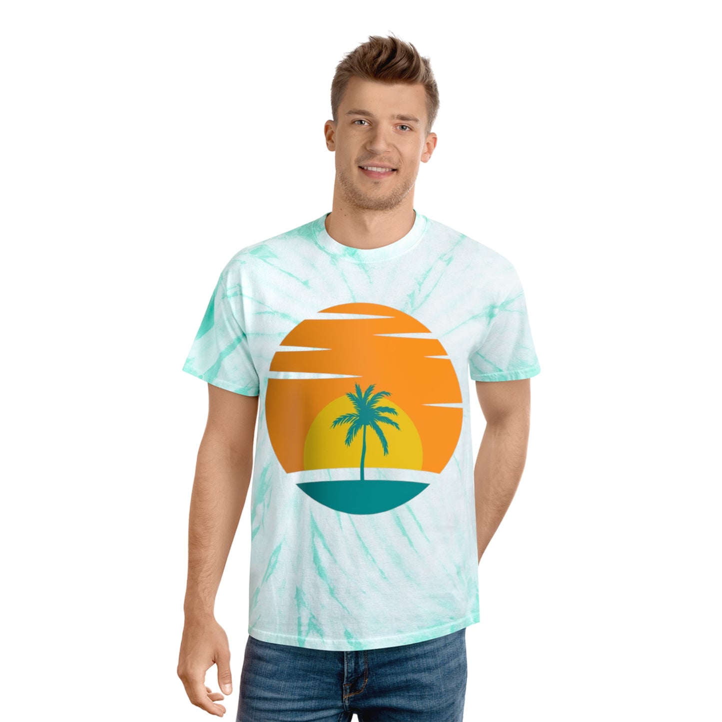 Tie-Dye Tee, Cyclone - Summer Joy