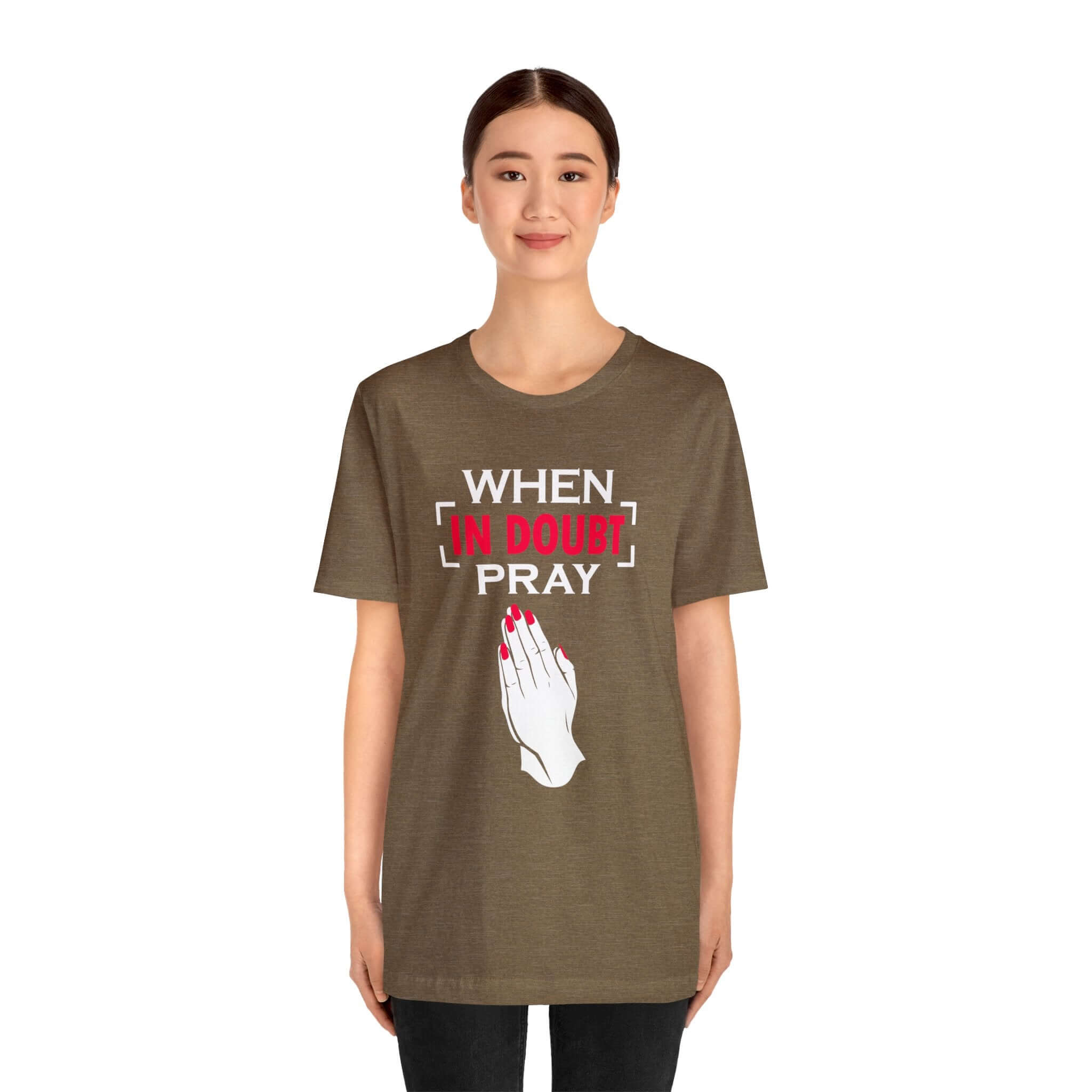 When In Doubt Pray Unisex Tee - RC’nSONS