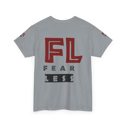 Fearless Graphic Unisex Heavy Cotton Tee - Bold Statement Shirt