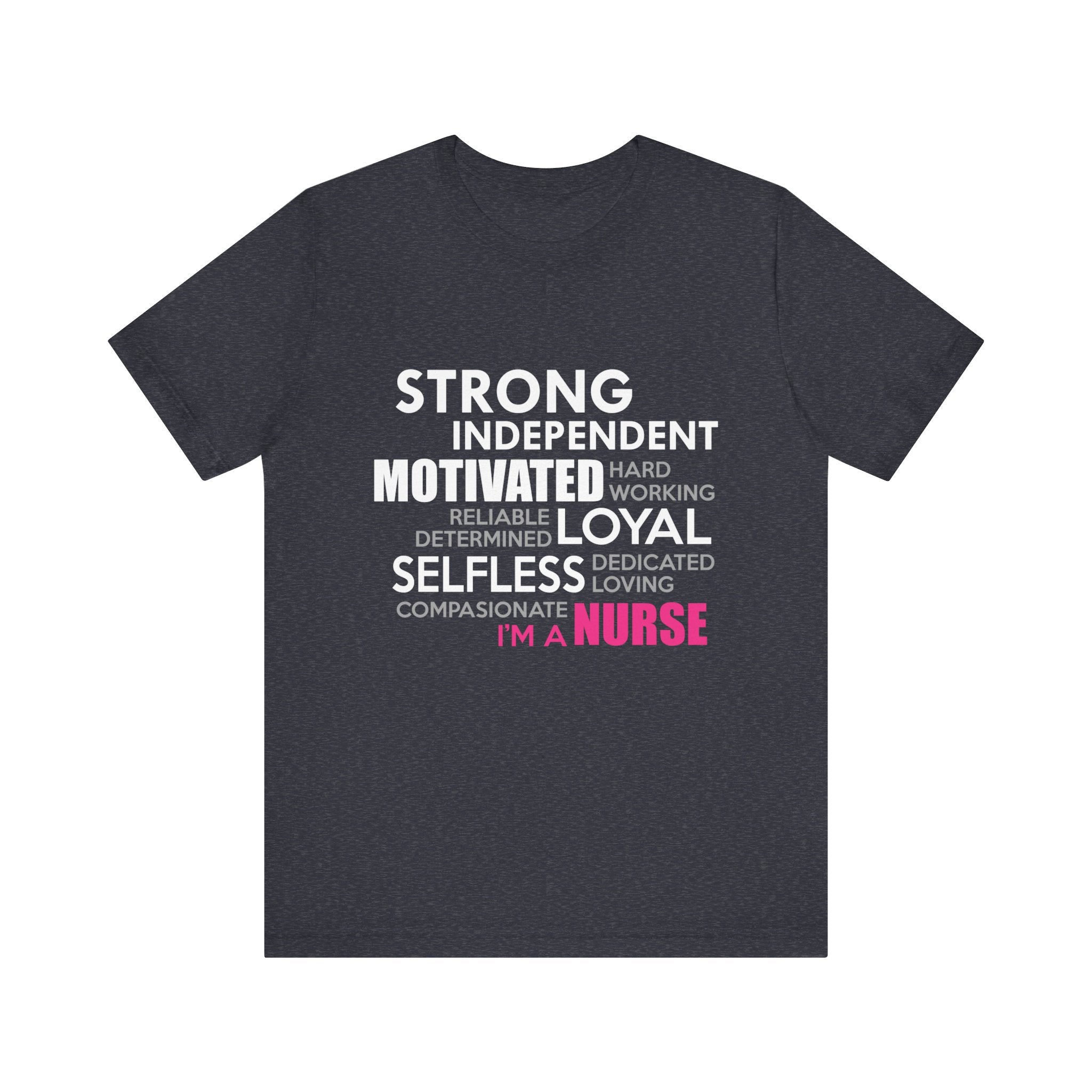 Tee-shirt unisexe fort indépendant, motivé, loyal et désintéressé 