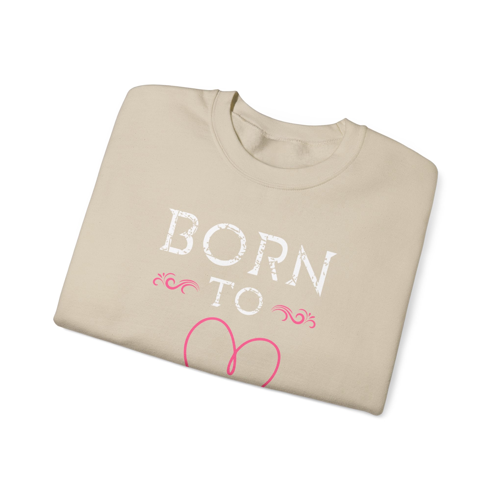 Sweat-shirt unisexe né pour guérir 