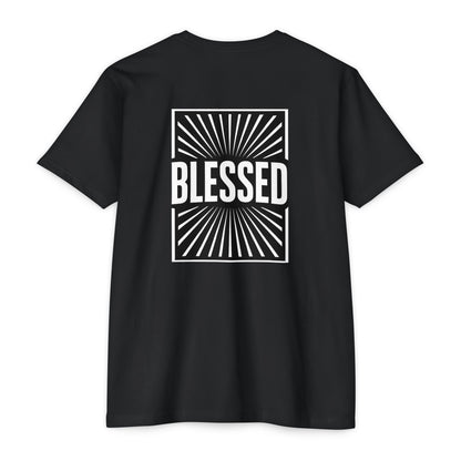 Blessed T-Shirt — 'blessed' Script Graphic Christian Tee