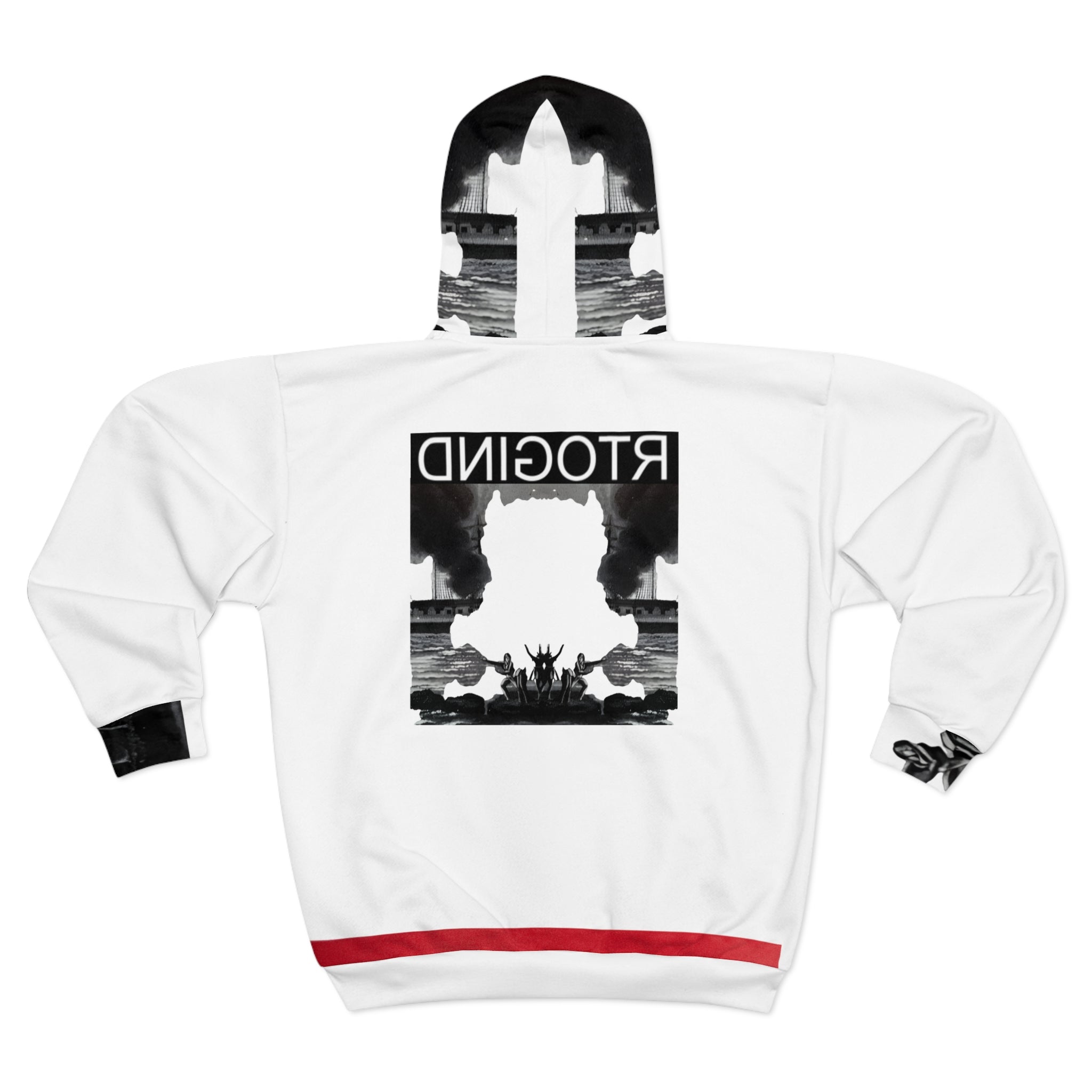 RCNSONS Unisex Zip URBAN Hoodie (AOP)
