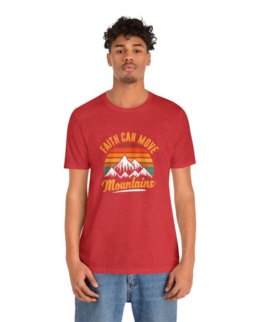 Faith Can Move Mountains Unisex Tee - RC’nSONS