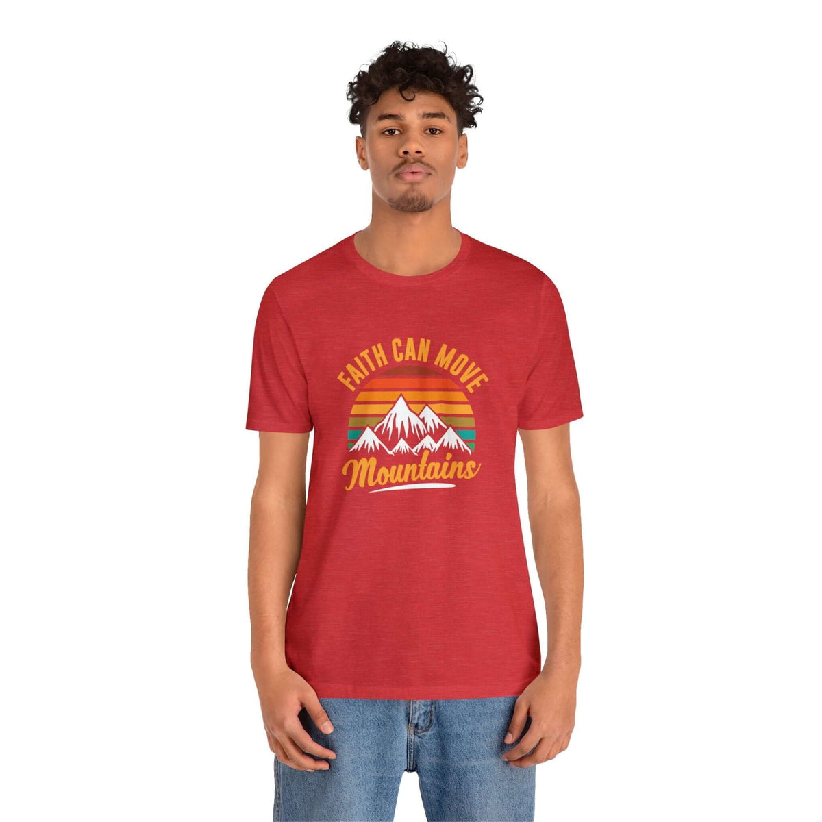 Faith Can Move Mountains Unisex Tee - RC’nSONS