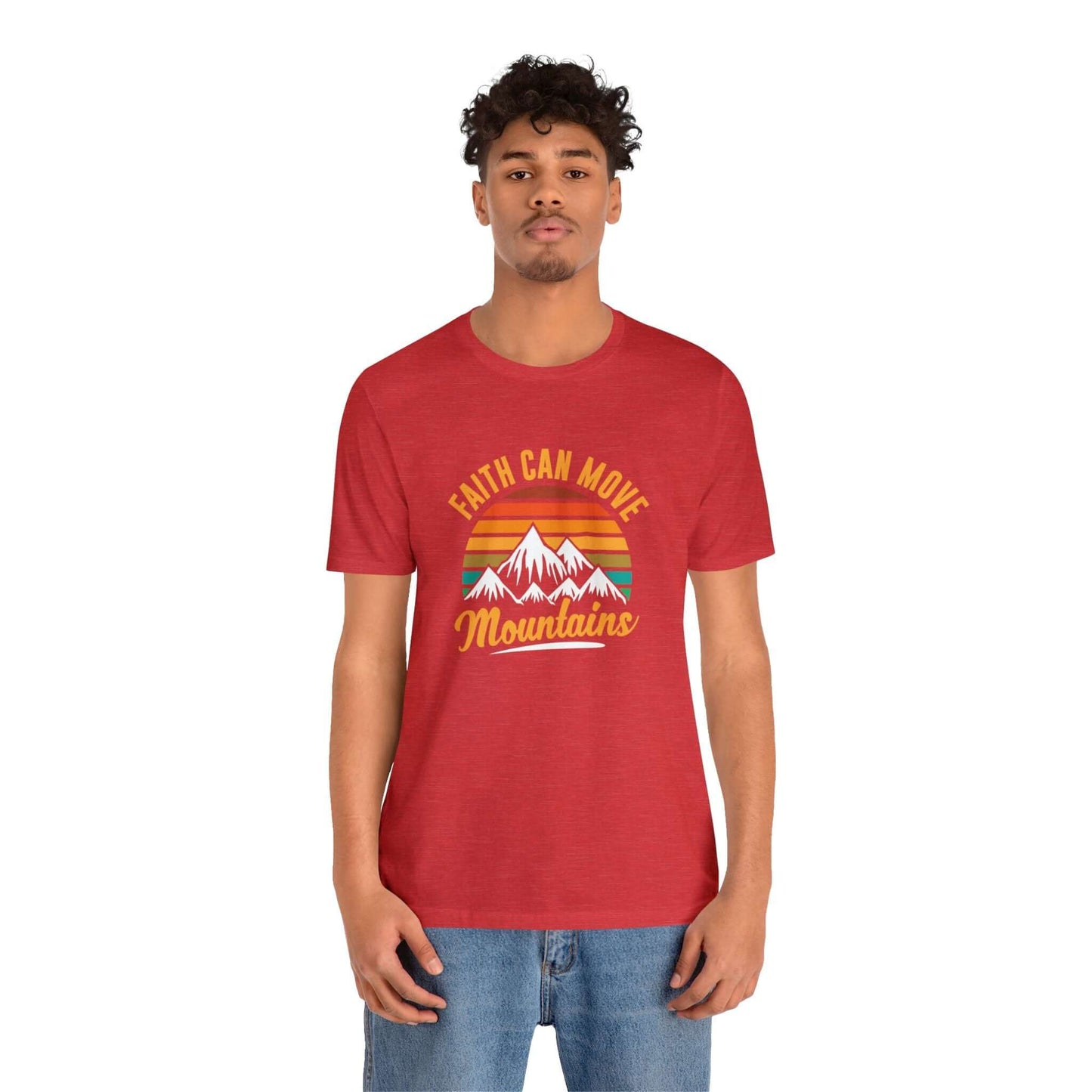 Faith Can Move Mountains Unisex Tee - RC’nSONS