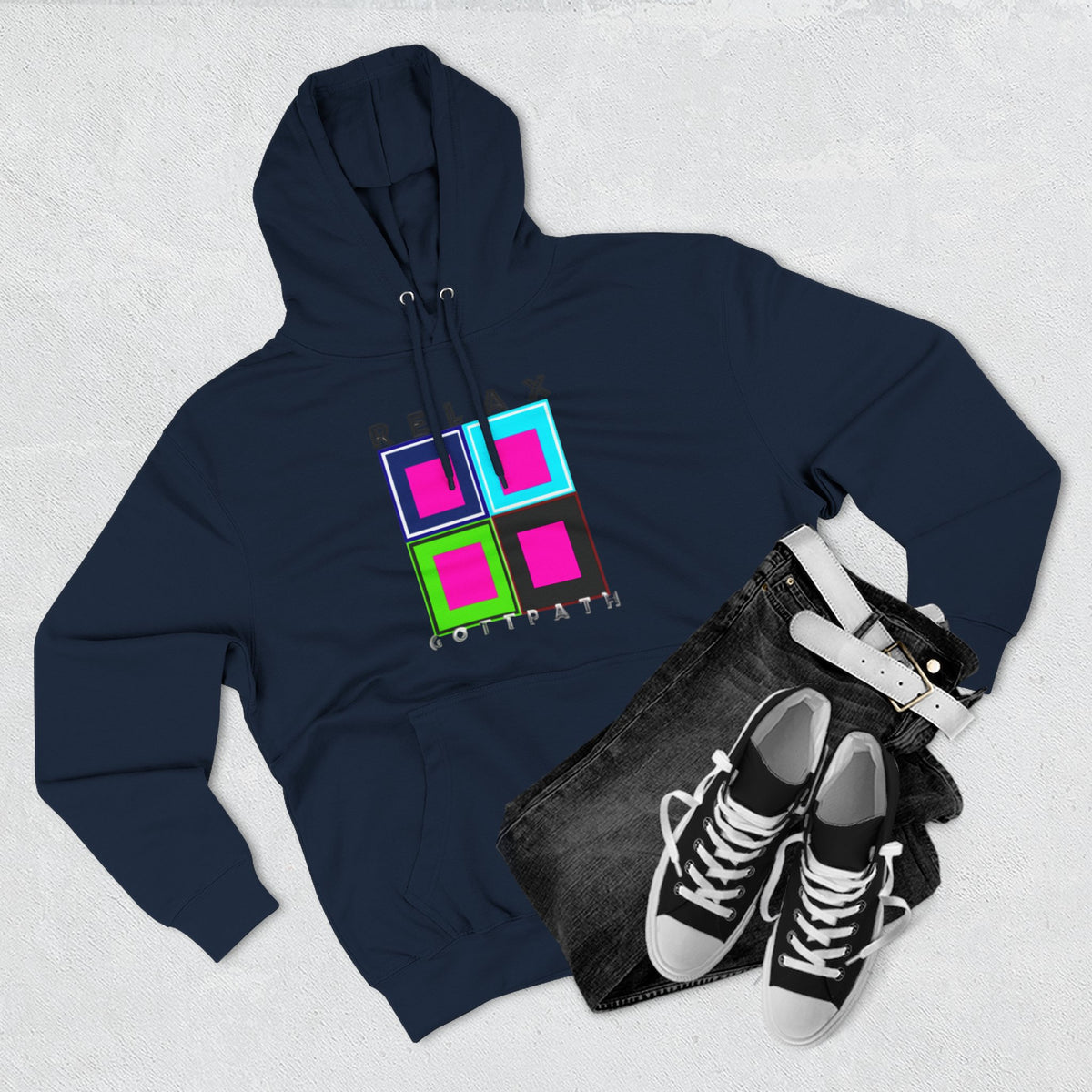 Three-Panel Hoodie - Gott Path Design