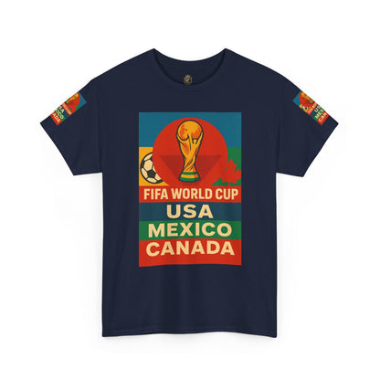 FIFA World Cup Unisex Tee, Sports Fan Shirt, Soccer T-Shirt, Tournament Apparel, Team Spirit Gear, Gift for Fans Printify