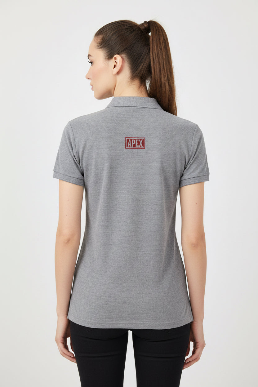 Women's Apex Cotton-Touch Performance Polo — Small Back Logo