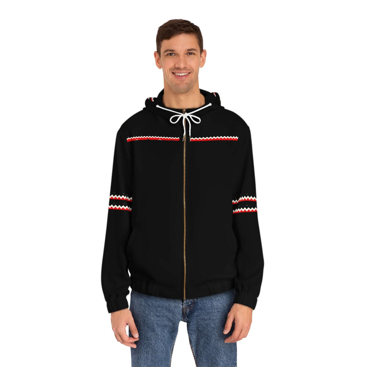 Full-Zip Hoodie - Zigg Line Design