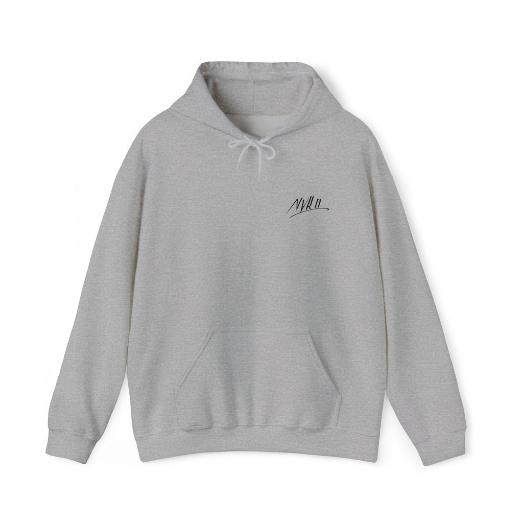 Minimal Script Hoodie — "All We Are" Pullover