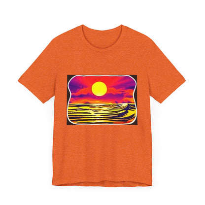 RCNSONS Unisex Short Sleeve Sunset Tee