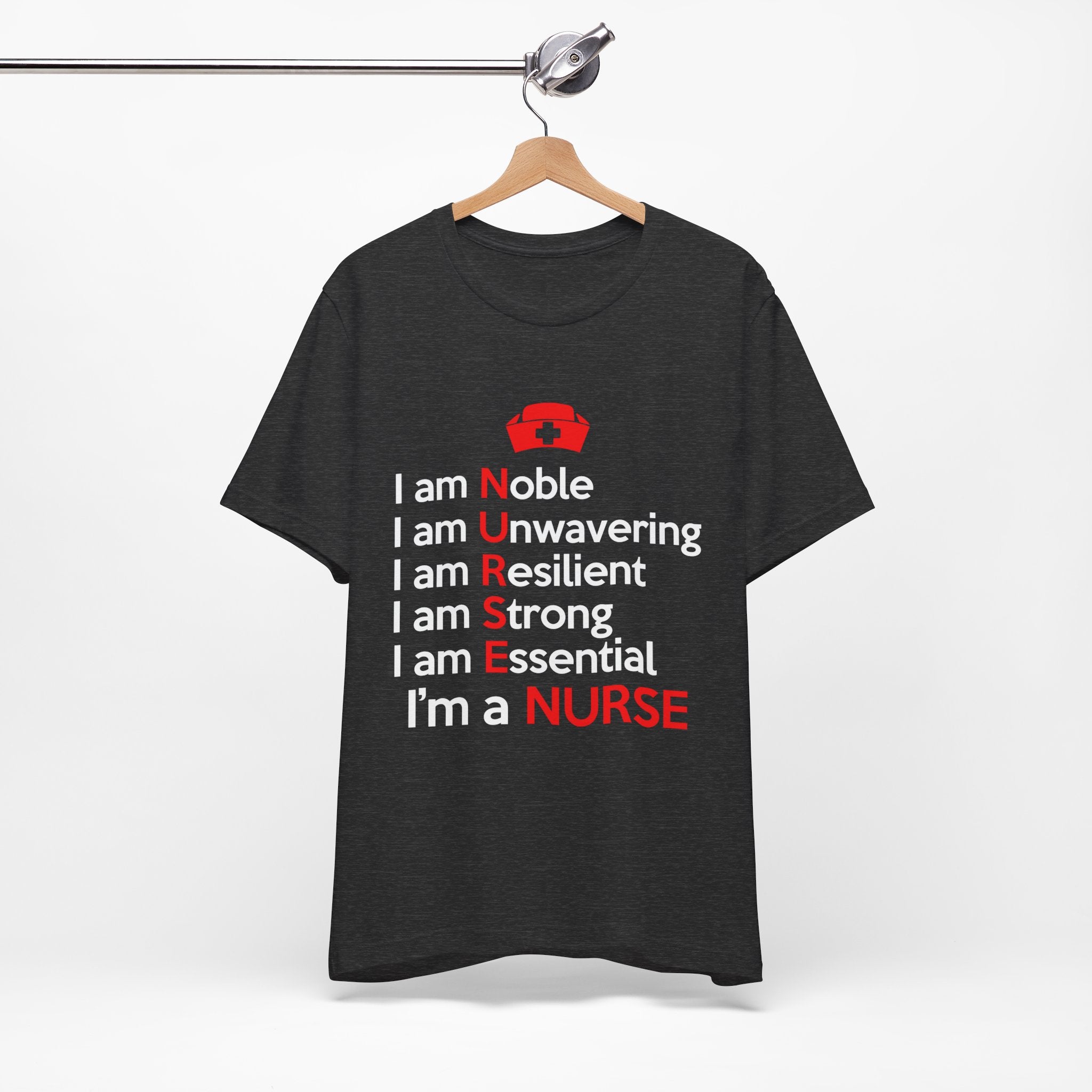 Je suis noble, je suis un tee-shirt unisexe inébranlable 