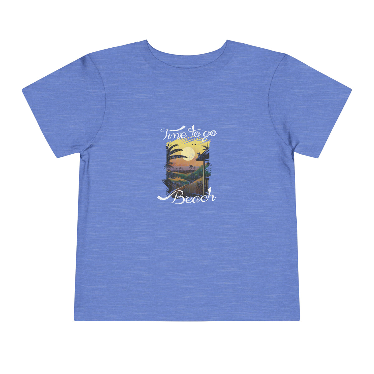 Time To Go Beach Toddler Tee