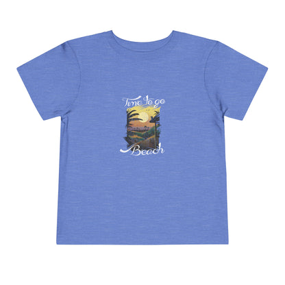 Time To Go Beach Toddler Tee