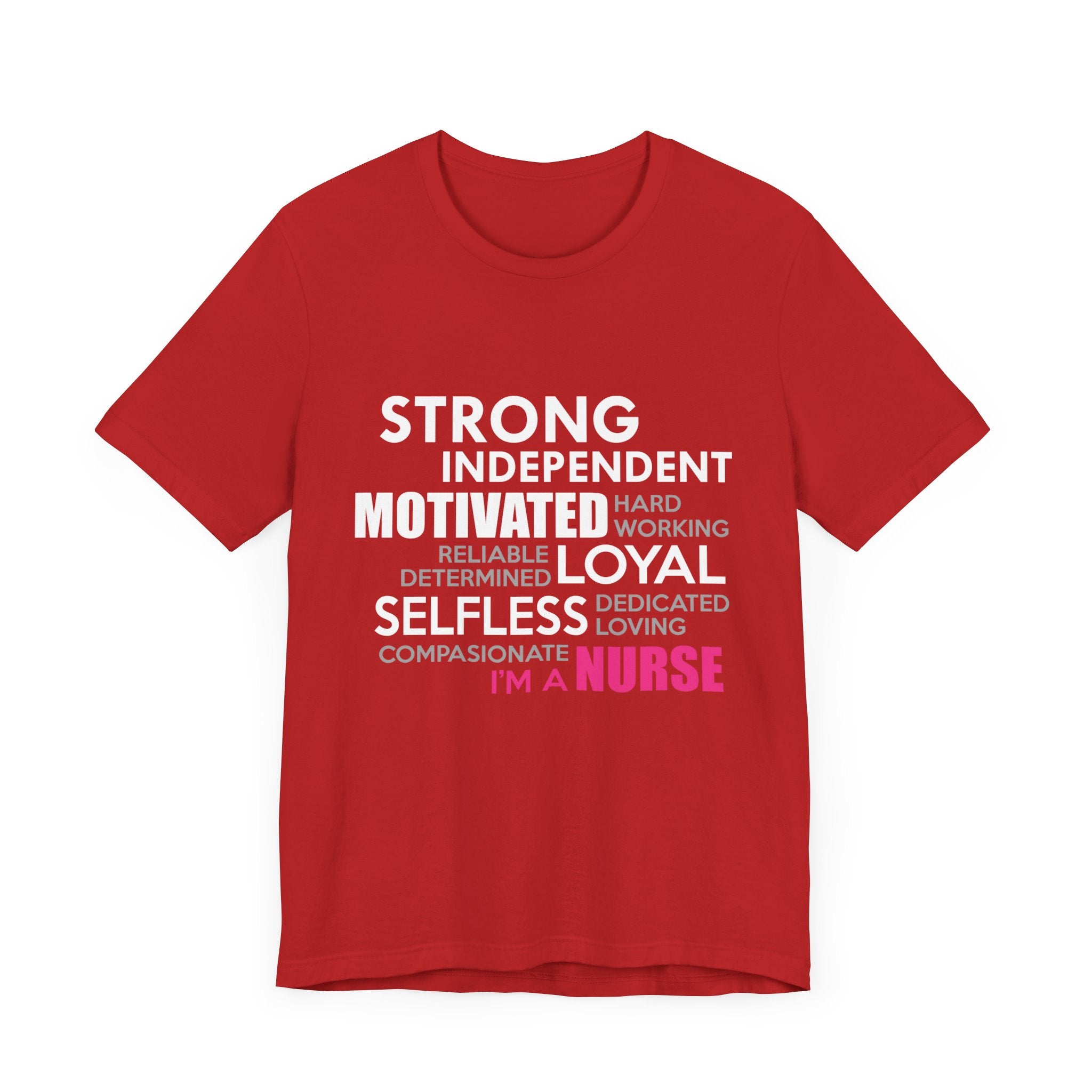 Tee-shirt unisexe fort indépendant, motivé, loyal et désintéressé 