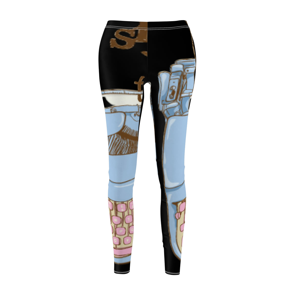 Women's Cut & Sew Casual Leggings (AOP)