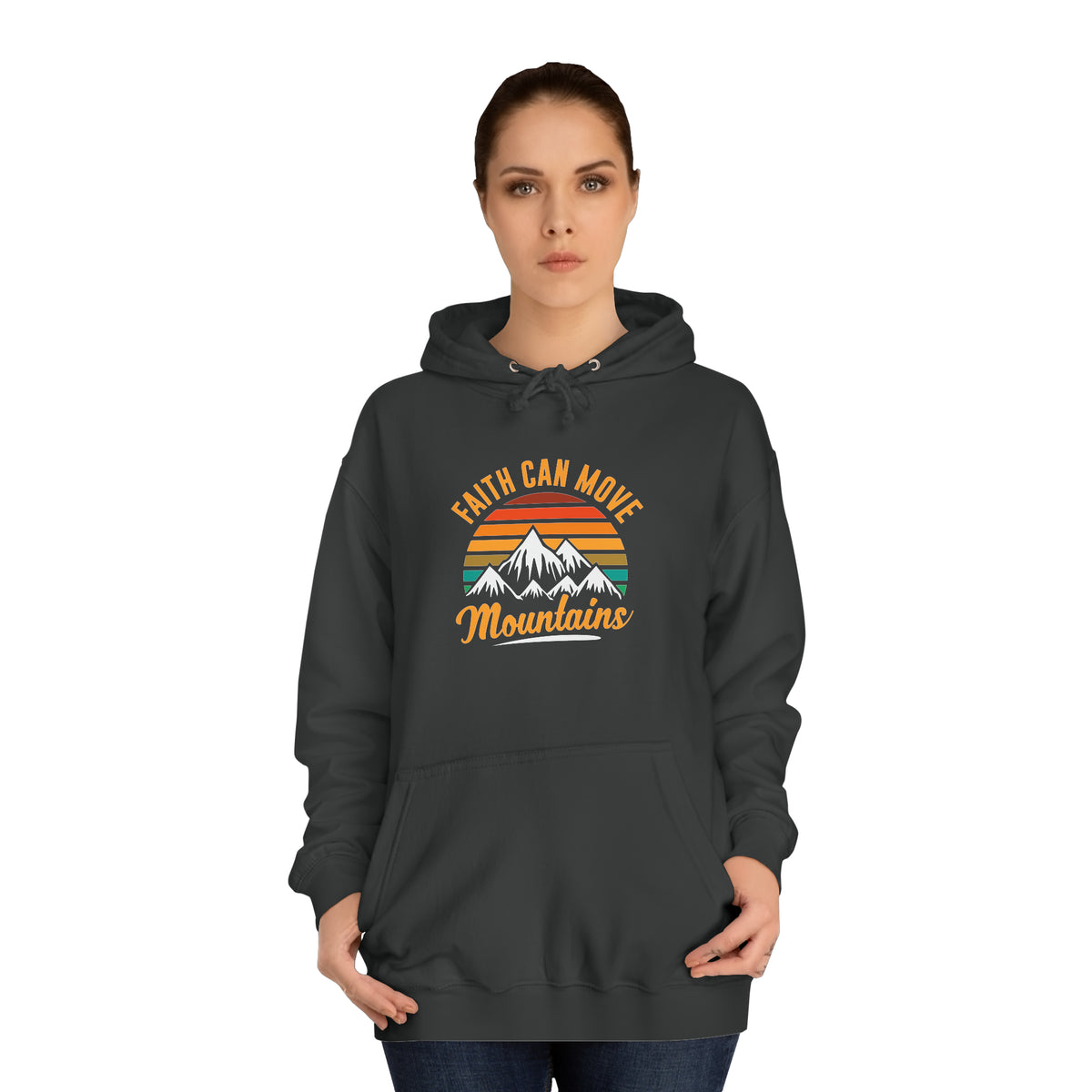 Faith Can Move Mountains Unisex Hoodie