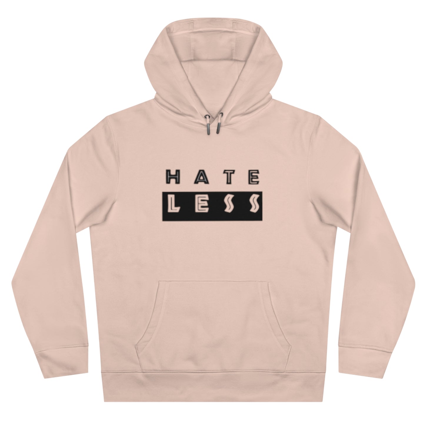 King Hate Less Hooded Sweatshirt - Promote Positivity and Kindness