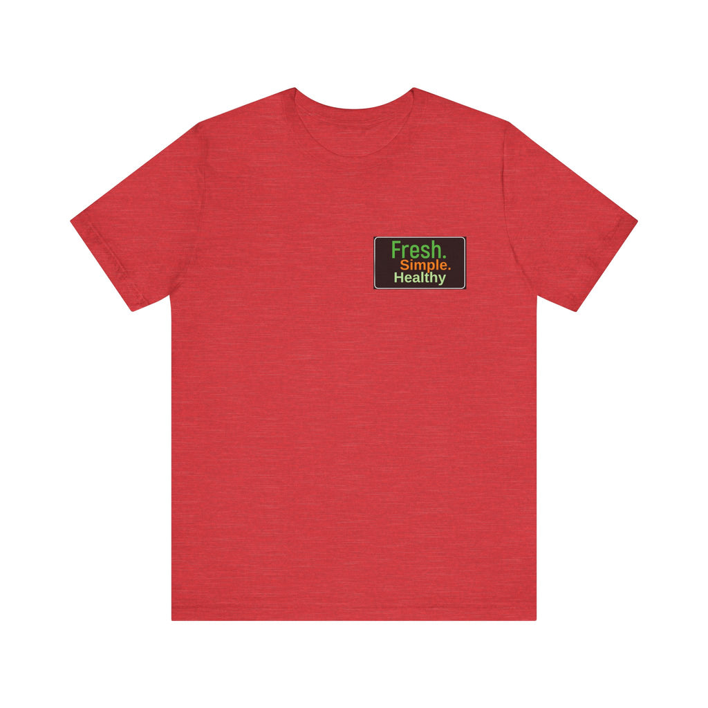 Unisex Fresh Healthy Short Sleeve Tee