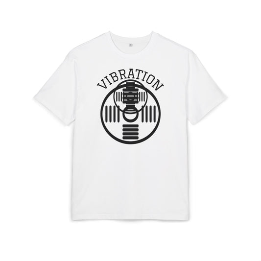 Unisex Vibration Oversized Tee | Comfortable Streetwear, Gym Apparel, Gift for Fitness Lovers, Casual Daily Wear, Graphic Tee
