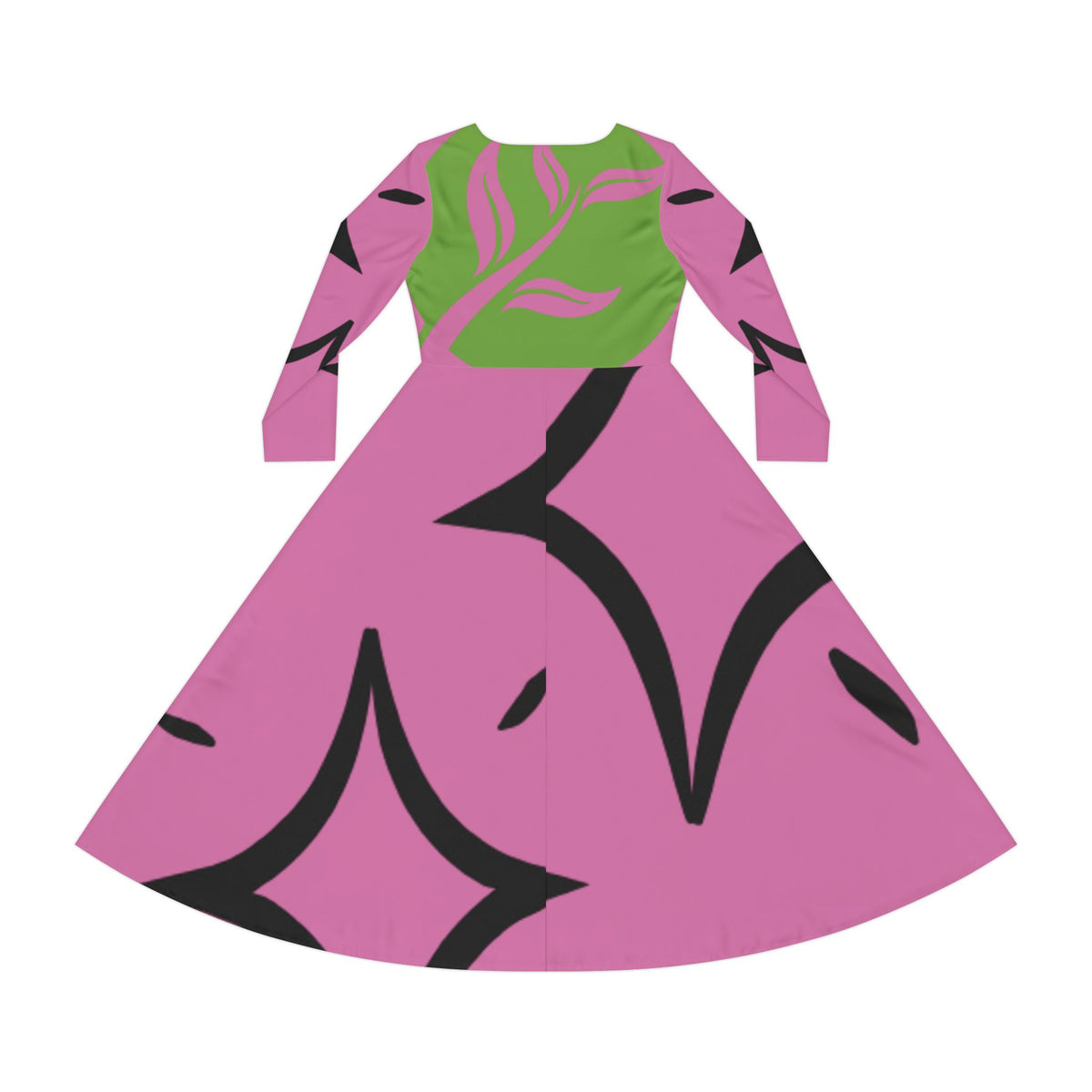 RC'nSONS  Long Sleeve Dance Dress (AOP)