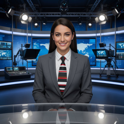 Stylish Striped Necktie for Any Occasion, Menswear Accessory, Gift for Him, Business Attire, Father's Day, Wedding Printify