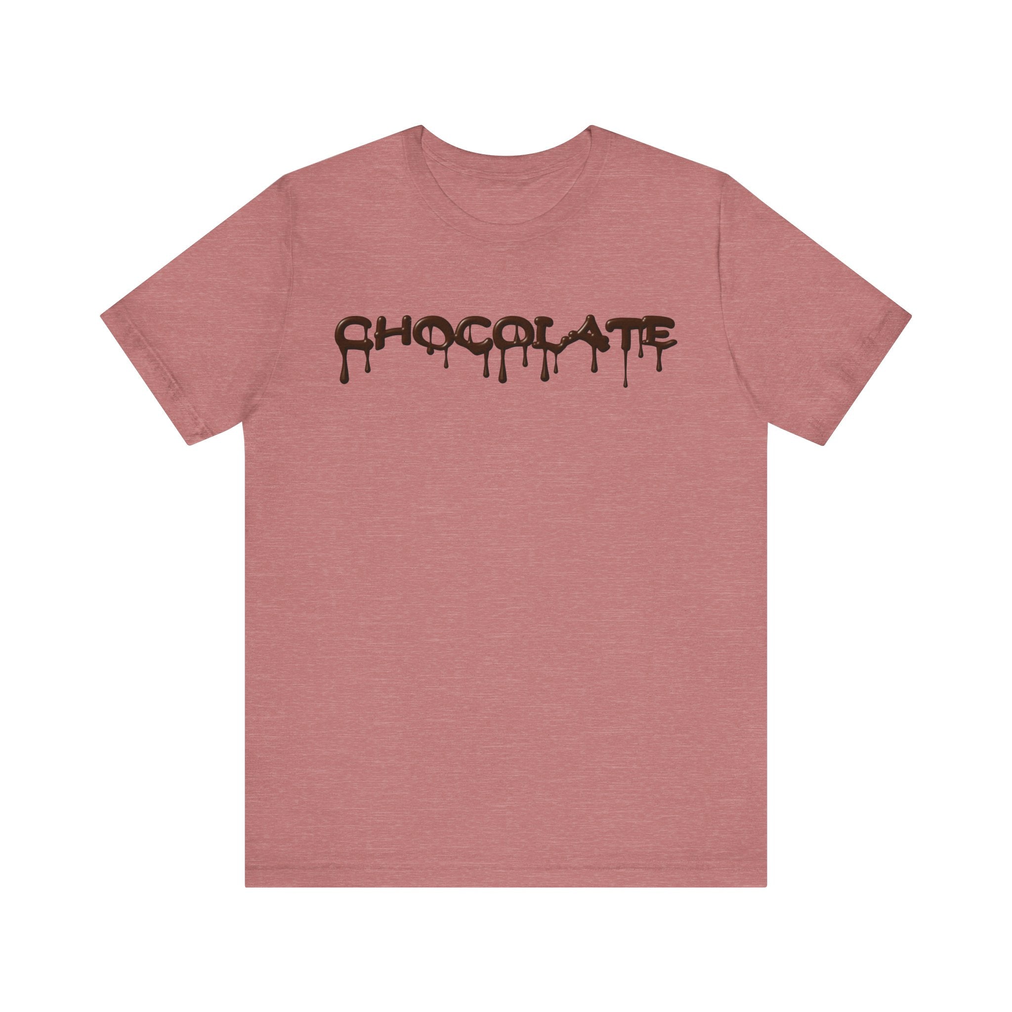 Unisex Jersey Short Sleeve Chocolate Tee