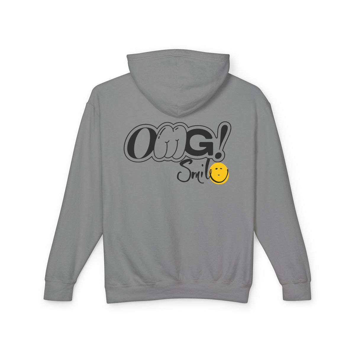 OMG!Smile Lightweight Hooded Sweatshirt