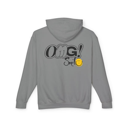 OMG!Smile Lightweight Hooded Sweatshirt