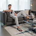 Casual Men's Slide Sandals - Perfect for Summer, Beach, Pool, Relaxing at Home, Vacation or Everyday Wear Printify