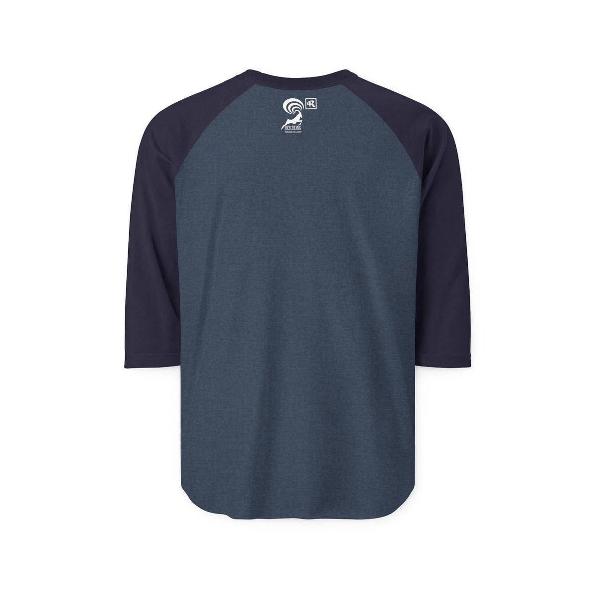 Rescueing Broadcast Unisex Raglan Shirt, Casual Tee, Gift for Animal Lovers, Sports Apparel, Eco-Conscious Fashion