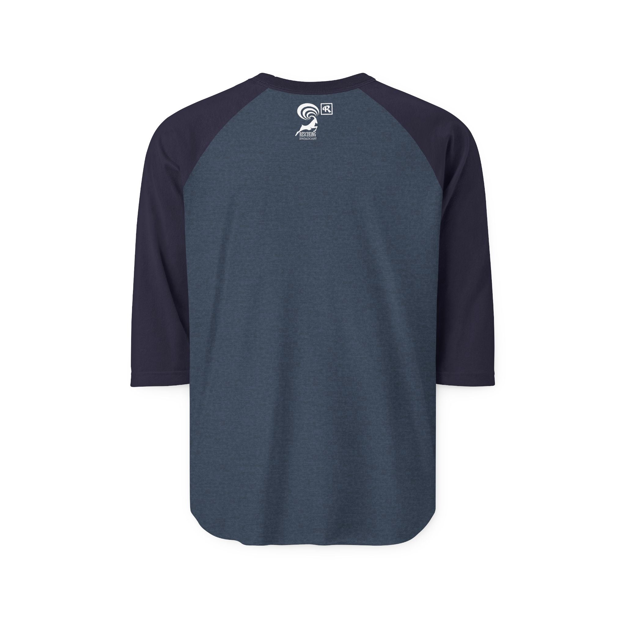 Rescueing Broadcast Unisex Raglan Shirt, Casual Tee, Gift for Animal Lovers, Sports Apparel, Eco-Conscious Fashion
