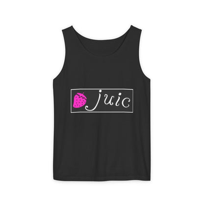 Juice-Themed Unisex Tank Top, Perfect for Summer Outings, Pool Parties, and Fruit Lovers