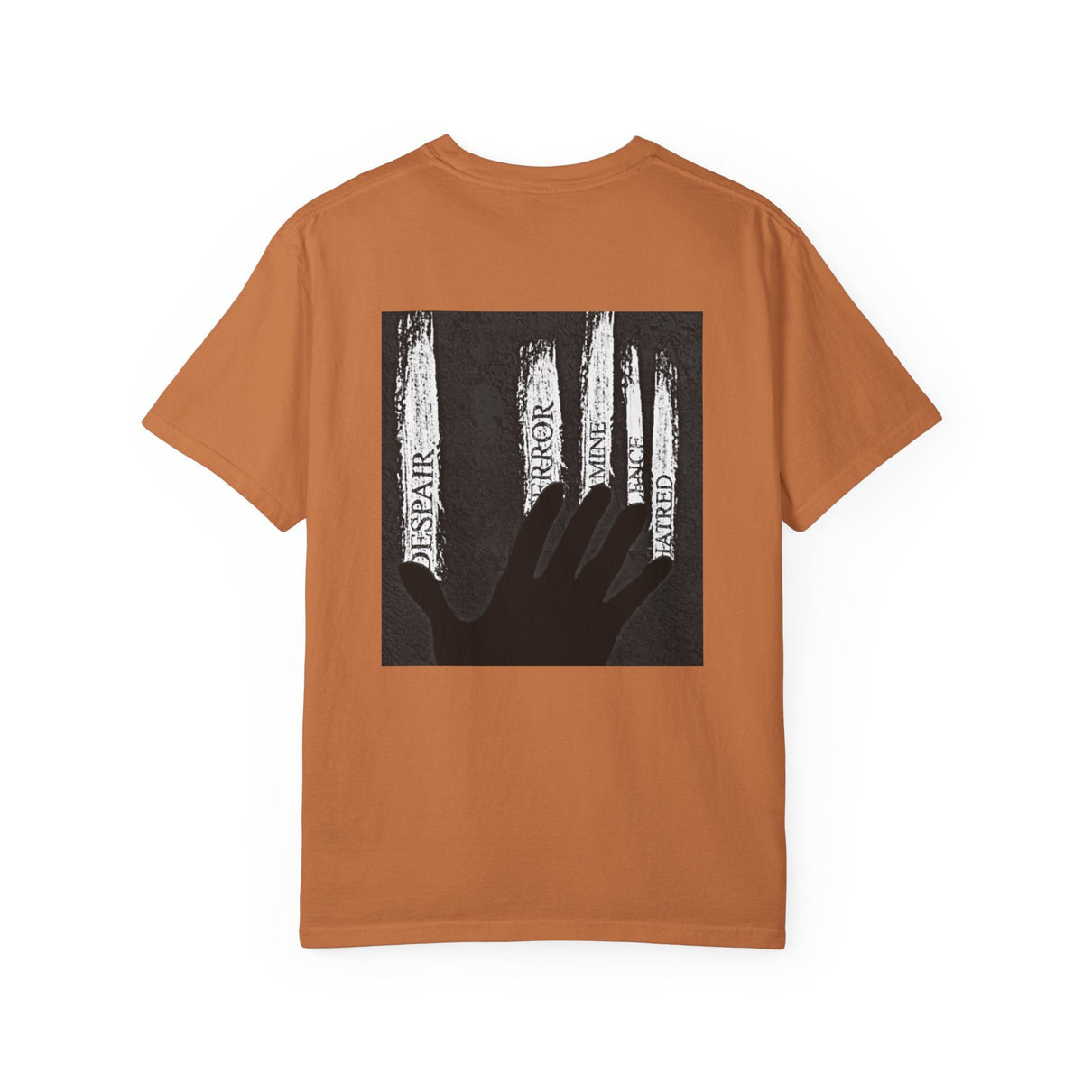 Garment-Dyed T-shirt, Unisex Black Graphic Tee, Motivational Shirt, Casual Streetwear, Perfect Gift for Friends Printify