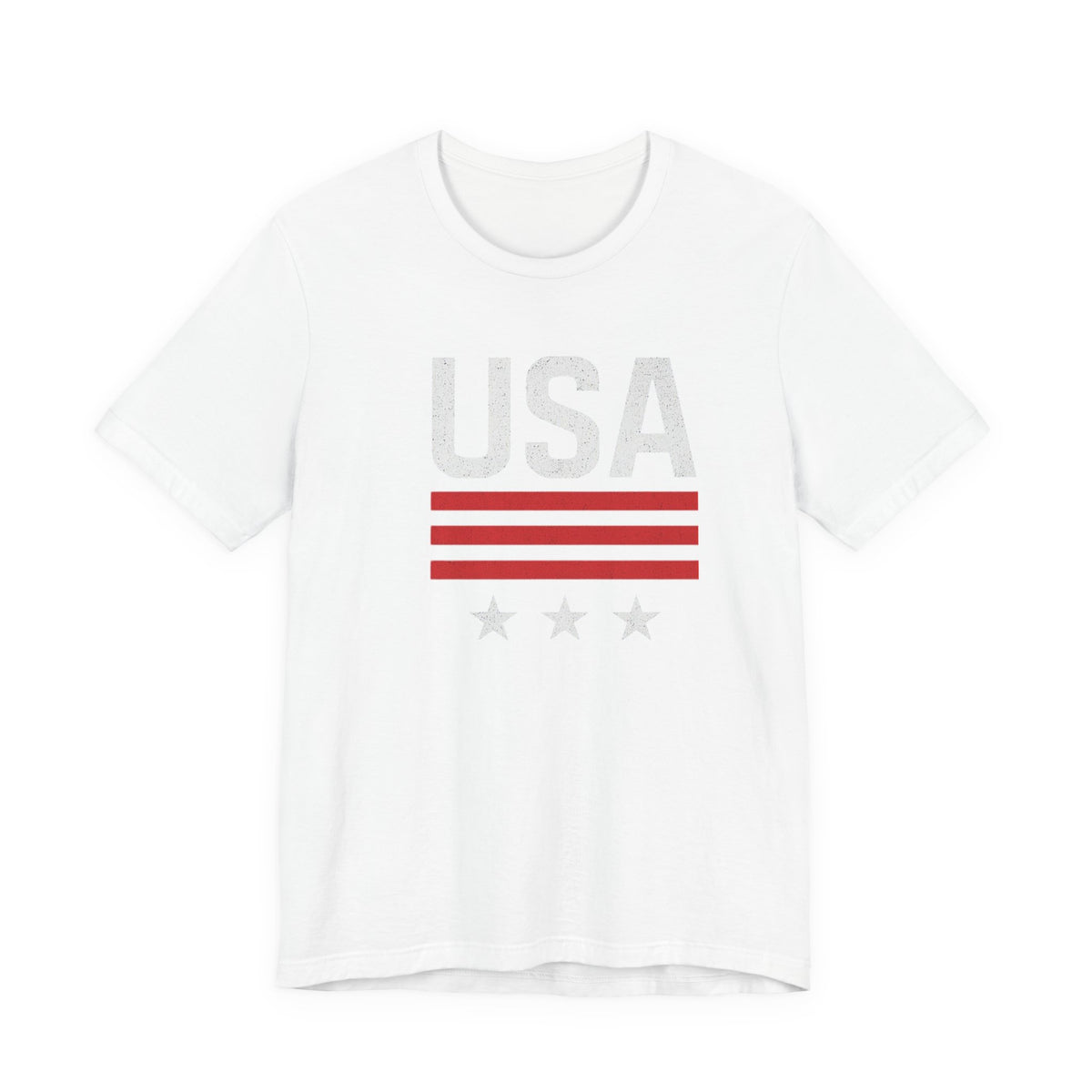 Patriotic USA Tee, Unisex Short Sleeve T-Shirt, July 4th Celebration Shirt, American Pride Apparel, Casual Summer Wear, Gift for Patriot
