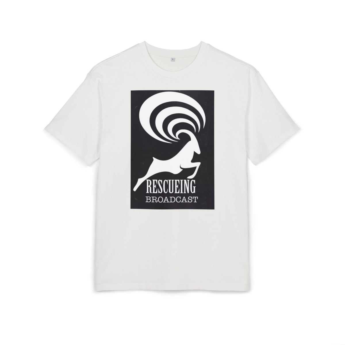 Oversize Tee - Rescuing Broadcast Bold