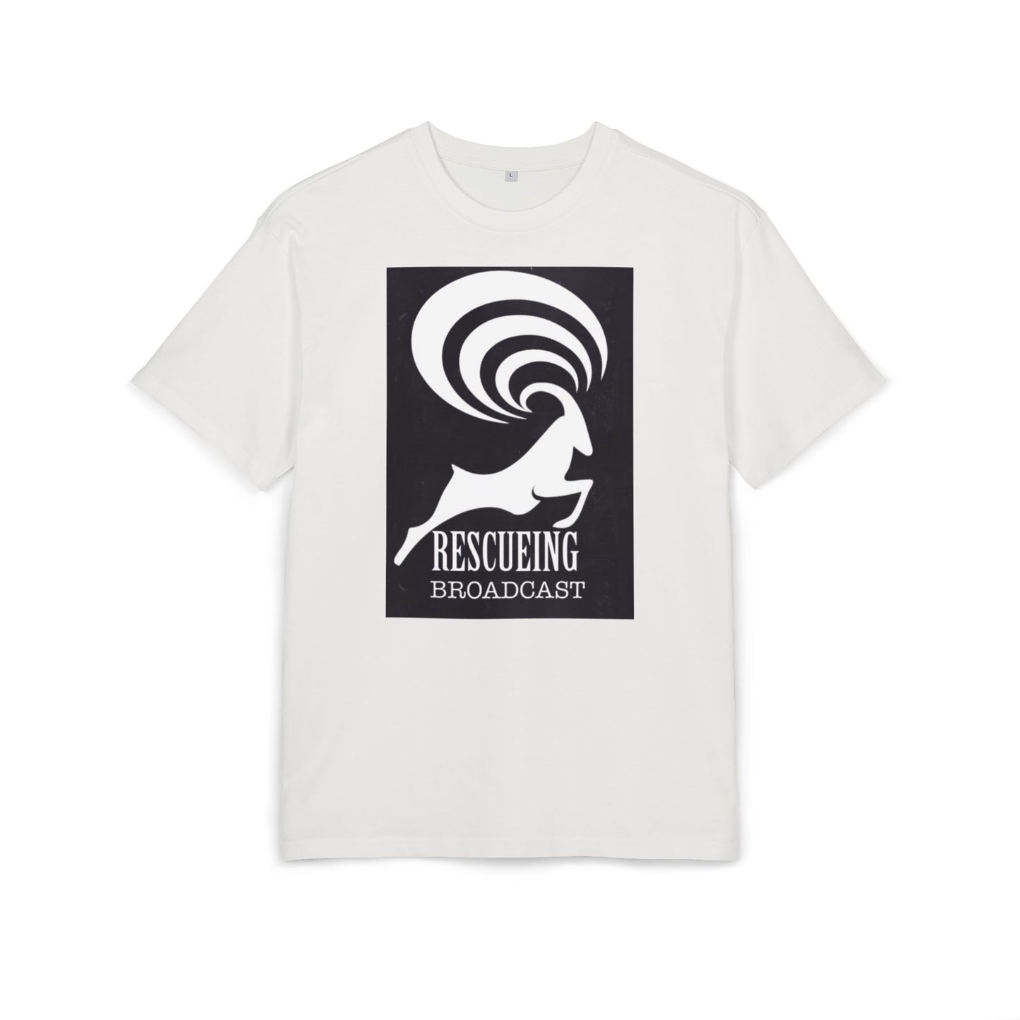 Oversize Tee - Rescuing Broadcast Bold