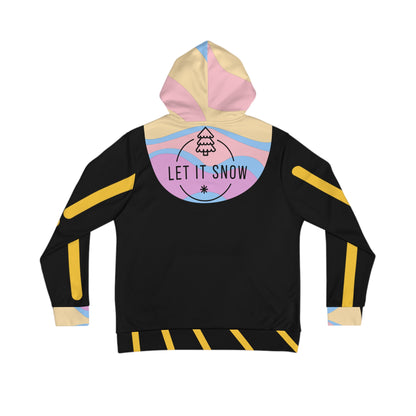 Snowy Men's Hoodie - Let It Snow Winter Design