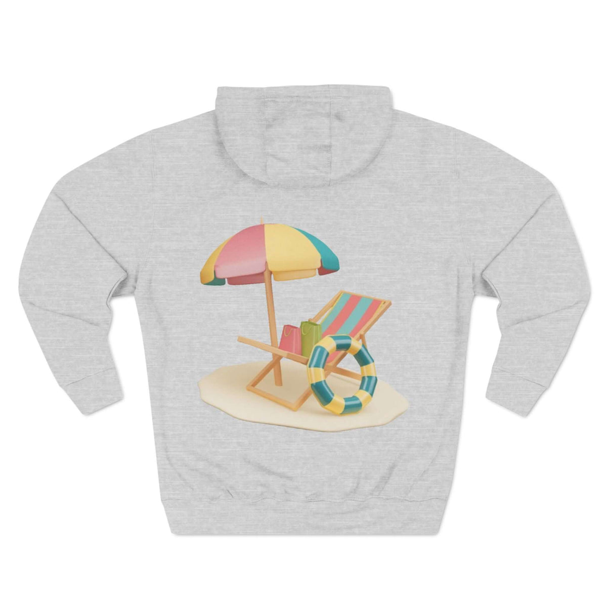 Three-Panel Hoodie - RCNSONS Resort Collection