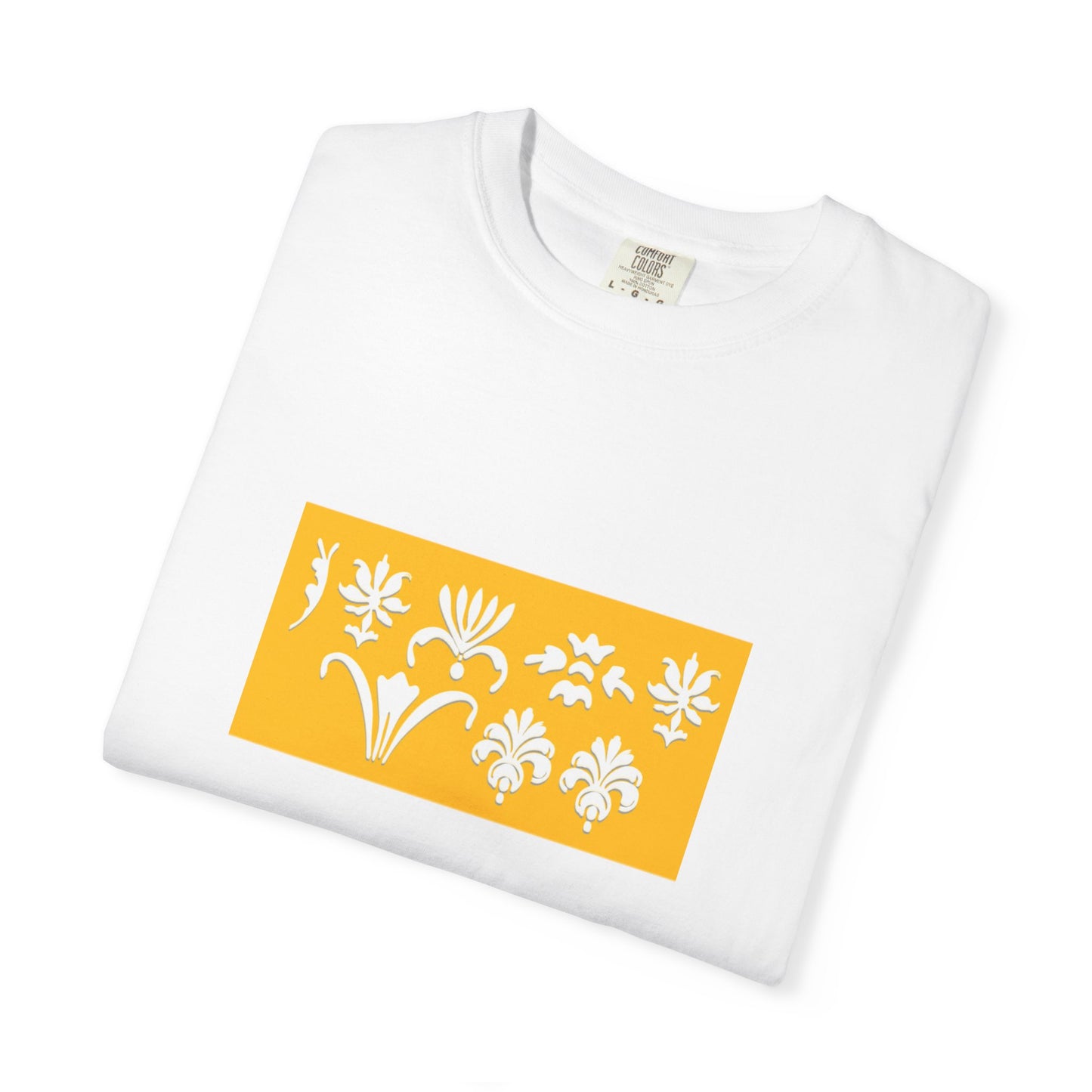 Vibrant Floral Print T-Shirt,Everyday Style