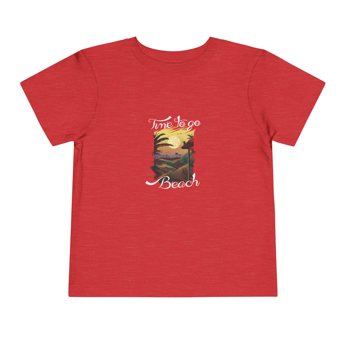 Time To Go Beach Toddler Tee